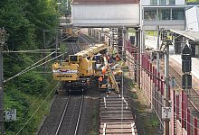 Bahn-Bauarbeiten zwischen Hamburg und Berlin - Marcus Brandt/dpa