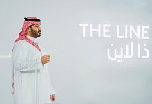 Gr&uuml;ne Megaprojekte - "The Line" in Megacity Neom am Roten Meer - -/Saudi Press Agency/dpa