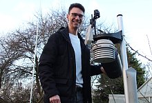 Holger Miesel Wettermessstation - 1 - Archivfoto: Nadine Uphoff