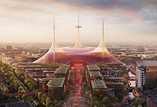 Manchester United will neues Megastadion bauen - Foster + Partners/PA Media/dpa