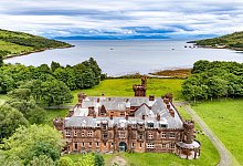 Kinloch Castle steht zum Verkauf - Nest Marketing/NatureScot /PA Media/dpa