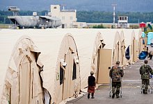 USA evakuieren Afghanen über Ramstein - Foto: Uwe Anspach/dpa