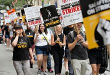 Streik in NYC - Charles Sykes/Invision/AP/dpa