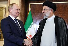 Putin in Teheran - Sergei Savostyanov/Pool Sputnik Kremlin/AP/dpa