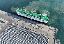 Zusatz-Zölle gegen chinesische E-Autos - -/XinHua/dpa