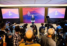 Scholz bei G20-Gipfel - Christoph Soeder/dpa