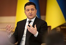 Wolodymyr Selenskyj - Foto: Uncredited/Ukrainian Presidential Press Off/AP/dpa