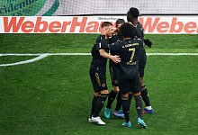 Die Bayern setzten sich dank einer starken zweiten H&auml;lfte in Freiburg durch. - Philipp von Ditfurth/dpa