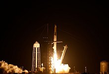 SpaceX-Start zur ISS - Terry Renna/AP/dpa