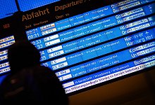 Sturm - Hauptbahnhof Hannover - Moritz Frankenberg/dpa