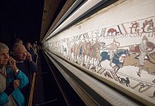 Wandteppich von Bayeux - Loic Venance/AFP/dpa