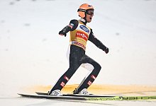 Skispringen - Daniel Karmann/dpa