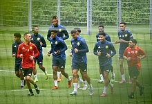 Cristiano Ronaldo trainiert in &Ouml;sterreich - Franz Neumayr/APA/dpa