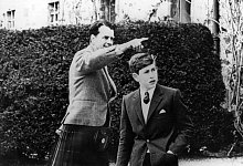 Prinz Charles in Gordonstoun - dpa