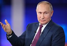 Putins B&uuml;rgergespr&auml;ch &laquo;Direkter Draht&raquo; - Sergei Savostyanov/Pool Sputnik Kremlin/AP/dpa