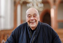 Schweriner Dom feiert Uecker-Kirchenfenster - Markus Scholz/dpa