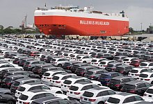 Autoterminal der BLG Logistics Group in Bremerhaven - Ingo Wagner/dpa