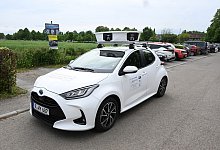 Scan-Auto gegen Parksünder - Bernd Weißbrod/dpa