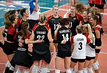 Deutsche Volleyballerinnen - Arne Dedert/dpa