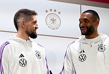 Andrich und Tah - Federico Gambarini/dpa