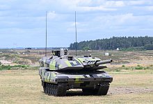 Panther-Kampfpanzer von Rheinmetall - Julian Stratenschulte/dpa