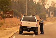 Buschfeuer in Westaustralien - Foto: Richard Wainwright/AAP/dpa