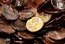 USA stellen Produktion von 1-Cent-M&uuml;nzen ein - David Zalubowski/AP/dpa