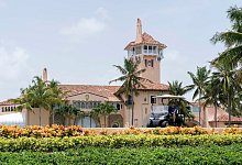 Das Trump-Anwesen Mar-a-Lago in Palm Beach. - Greg Lovett/The Palm Beach Post/AP/dpa