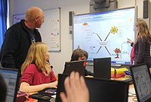 Digitaler Unterricht - Foto: Ingo Wagner/dpa