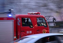 Feuerwehr in China - Johannes Neudecker/dpa