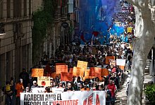 Demonstration gegen Wohnungsnot in Spanien - Clara Margais/dpa