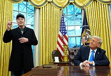 Musk und Trump - Alex Brandon/AP/dpa