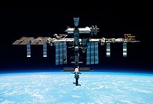 Internationale Raumstation ISS - -/Roscosmos State Space Corporation via AP/dpa