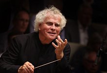 Siemens Musikpreis für Sir Simon Rattle - Karl-Josef Hildenbrand/dpa