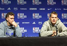 Basketball: NBA, Pressekonferenz - Andreas Gora/dpa
