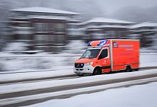 Schnee in Hamburg - Christian Charisius/dpa