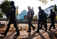 Razzien gegen Islamisten - Blaue Moschee Hamburg - Daniel Bockwoldt/dpa