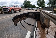 Unwetter in Nordrhein-Westfalen - Marius Becker/dpa
