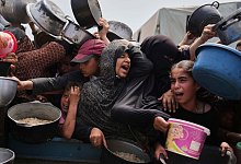 Prekäre Lage im Gazastreifen - Abdel Kareem Hana/AP/dpa