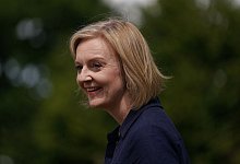 Die Außenministerin geht als Favoritin in die Abstimmung um die Nachfolge von Premierminister Boris Johnson. - Joe Giddens/PA Wire/dpa