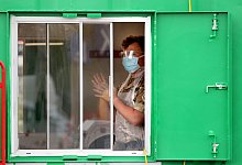 Testzentrum - Foto: Andrew Milligan/PA Wire/dpa