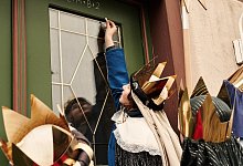 Sternsinger sind am 6. Januar 2024 in Leutkirch im Allg&auml;u unterwegs. - 1 - Benne Ochs