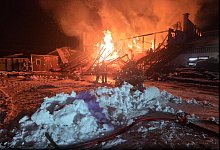 Gro&szlig;brand - Gemeindefeuerwehr Aerzen