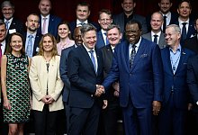 Bundeswirtschaftsminister Habeck in Namibia - Bernd von Jutrczenka/dpa