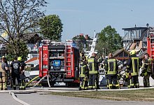 Explosion im Hafen von Niendorf - Markus Scholz/dpa