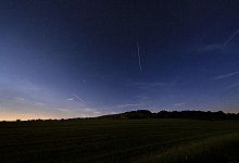 Sternenhimmel über der Rhön - Karl-Josef Hildenbrand/dpa