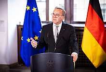 Boris Pistorius (SPD), Verteidigungsminister - Moritz Frankenberg/dpa