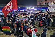 Mahnwache AfD Lemgo - Nadine Uphoff