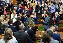 Selenskyj in Kanada - Parlament - Sean Kilpatrick/The Canadian Press/AP/dpa
