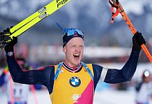 Biathlon-Weltcup in Hochfilzen - Matthias Schrader/AP/dpa